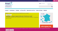 Desktop Screenshot of fairesondocumentunique.anact.fr