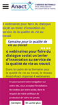 Mobile Screenshot of fairesondocumentunique.anact.fr