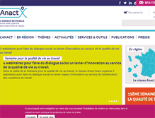 Tablet Screenshot of fairesondocumentunique.anact.fr